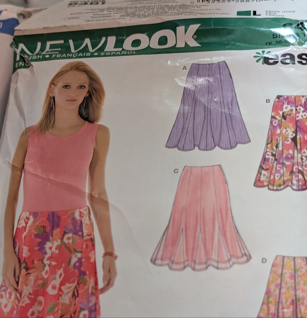 14 - 24 Sewing Patterns-4 Pc. - Picture 4 of 6